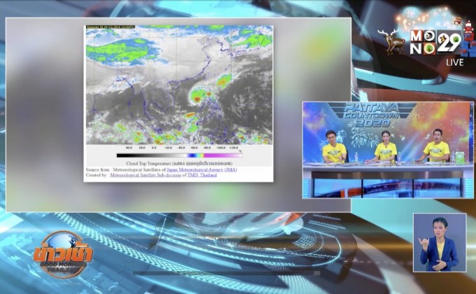 อุตุฯเตือนรับมือ ไต้ฝุ่น “ฟานทอง”