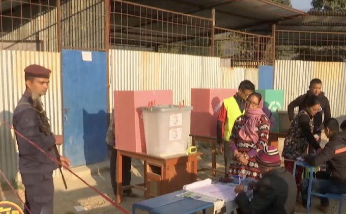 เนปาลจัดการเลือกตั้งครั้งประวัติศาสตร์