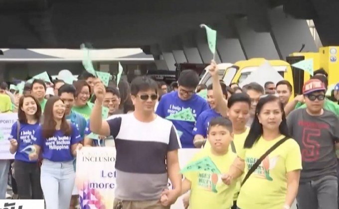 ​ฟิลิปปินส์จัดกิจกรรมตระหนักรู้เรื่องผู้ป่วยออทิสติก