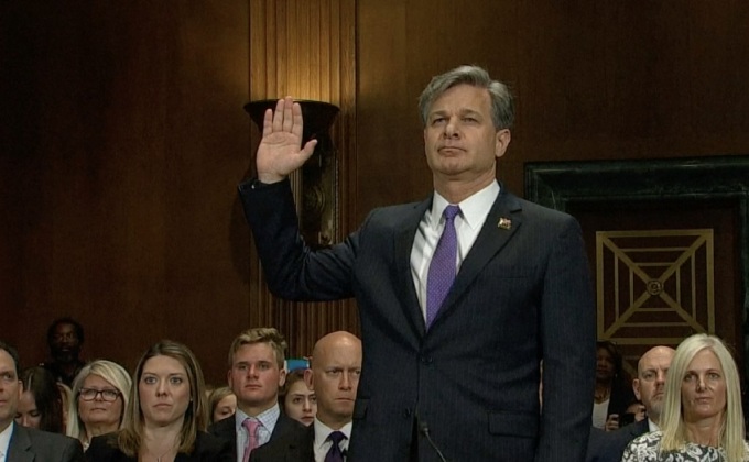 “คริสโตเฟอร์ เรย์” เป็นผอ.เอฟบีไอ