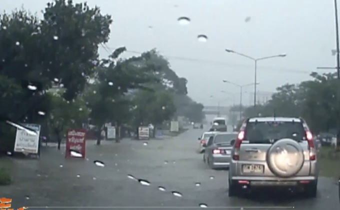 ฝนตกหนักหลายพื้นที่ภาคเหนือ-อีสาน