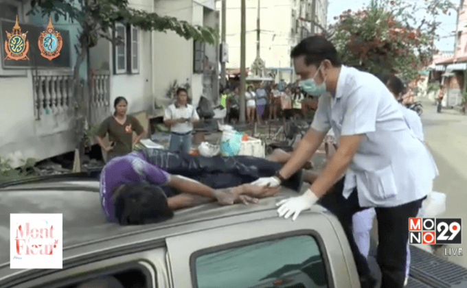 กระโดดคอนโดฯ  5 ชั้น อาการสาหัส