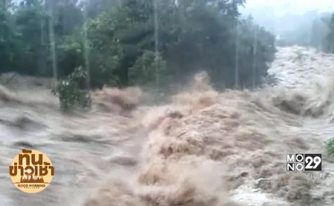 สถานการณ์ น้ำท่วมภาคใต้หลายจังหวัดยังไม่คลี่คลาย