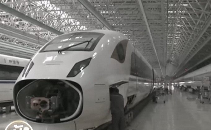 จีนใช้เวลา 5 ปี พัฒนารถไฟความเร็วสูง