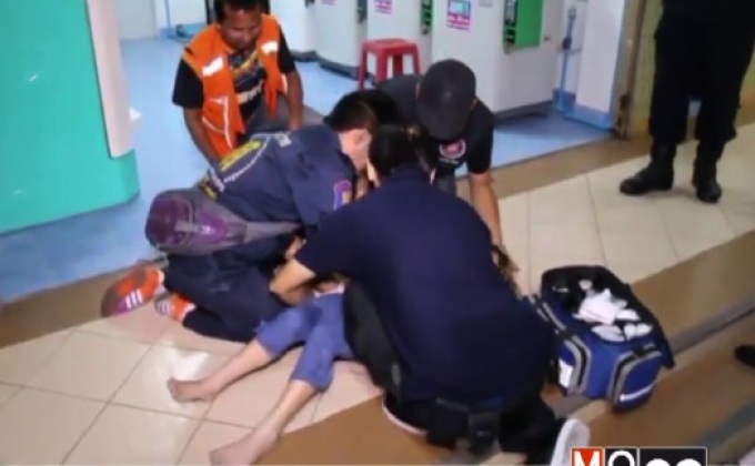 อ่างล้างมือหล่นทับเด็ก 9 ขวบบาดเจ็บ