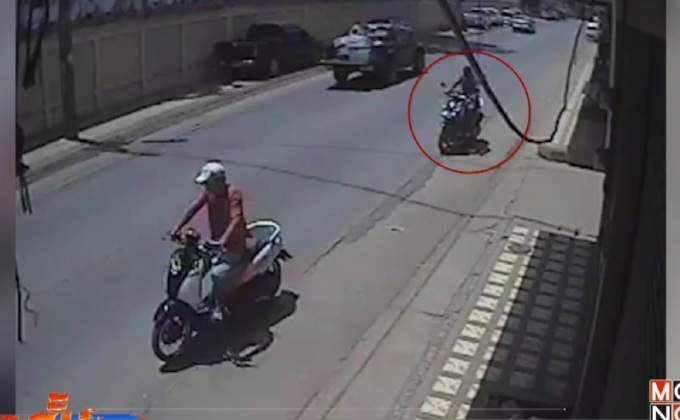 จอด จยย.ลืมถอดกุญแจถูกขโมยหนีลอยนวล