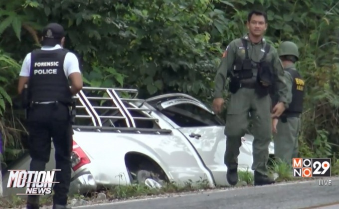 ชาวบ้านถูกลอบวางระเบิด  จ.นราธิวาส