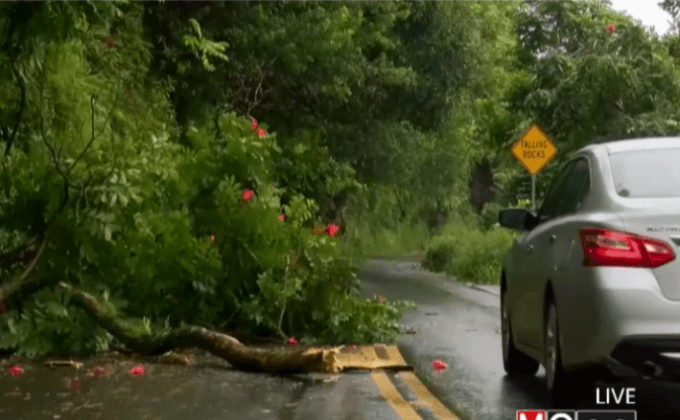 พายุโซนร้อน “ดาร์บี้” ขึ้นฝั่งรัฐฮาวาย