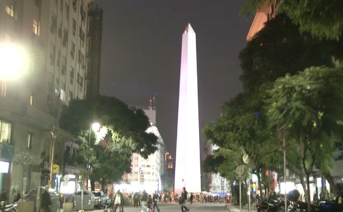 ประท้วงการตัดงบช่วยเหลือผู้พิการในอาร์เจนตินา