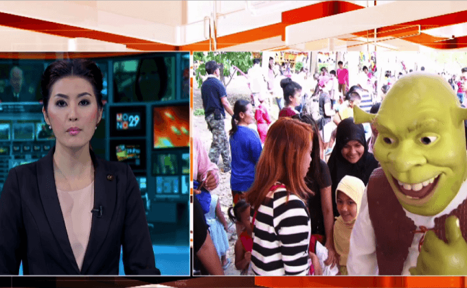 MONO29 ร่วมงานจัดบูธวันเด็ก