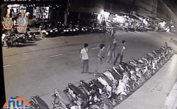 จับแล้ว วัยรุ่นยกพวกตะลุมบอล-ยิงสนั่นกลางเมืองสุรินทร์