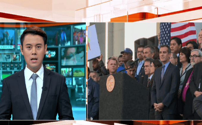 ลอสแองเจลิส จัดชุมนุมเพื่อความเป็นหนึ่งเดียว