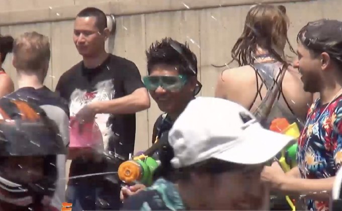 สงกรานต์ทั่วไทยคึกคัก