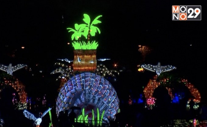 ปารีสจัดแสดงงานแสงสีโลกใต้ทะเล