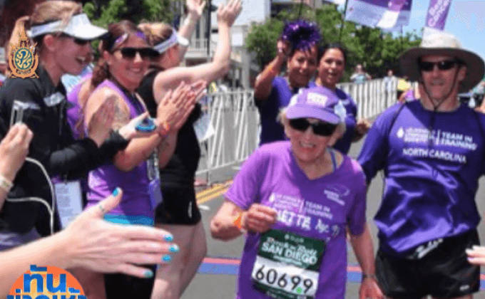 คุณยายยอดนักวิ่งขอคัมแบ็กปีหน้าในวัย 94 ปี