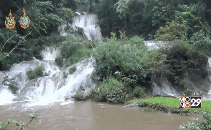 จ.ลำปาง ปิดน้ำตกวังแก้วหลังเกิดน้ำป่าไหลหลาก