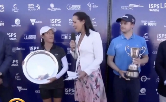 “น้องศิริน” โปรสาวฝรั่งเศสเลือดไทย คว้าแชมป์กอล์ฟแอลพีจีเอ