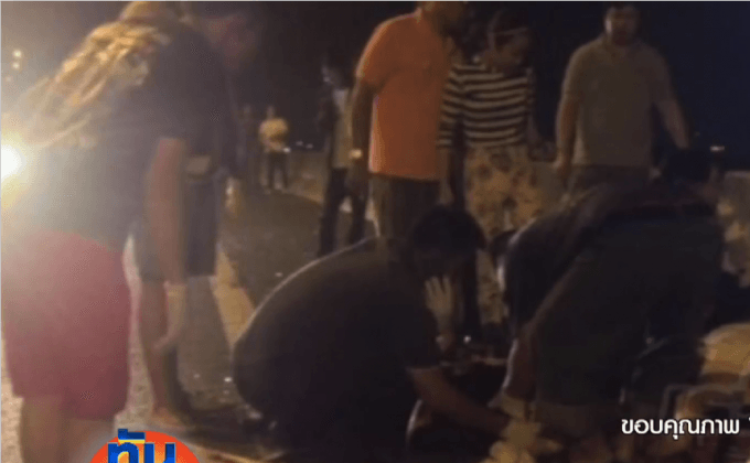 อุบัติเหตุรถชนบนทางด่วนบูรพาวิถี เสียชีวิต 4 ศพ