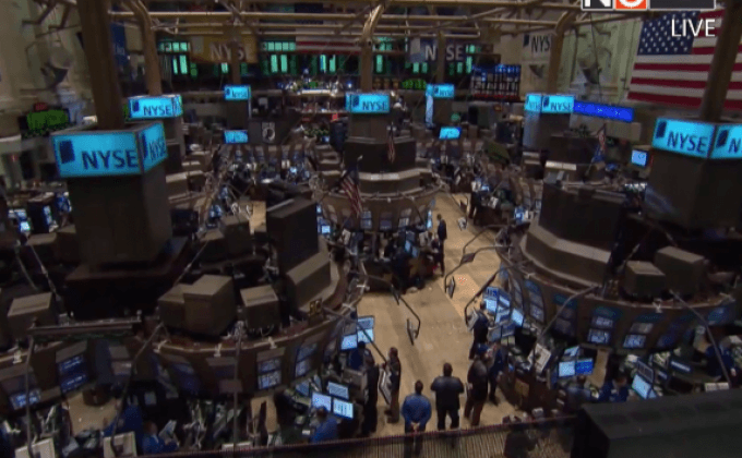 หุ้นสหรัฐฯ ปรับตัวลดลง