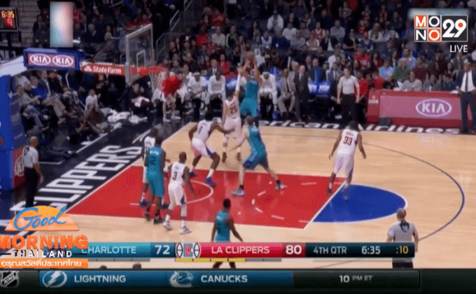 “คลิปเปอร์ส” อัดฮอร์เน็ตส์ คว้าชัย 8 เกมติด