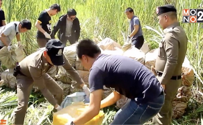 ตำรวจเชียงรายยึดยาบ้า 10 ล้านเม็ด