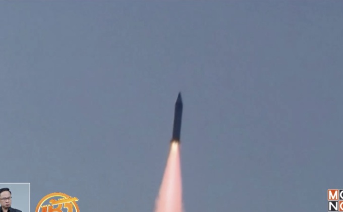 เกาหลีเหนือทดสอบความแม่นยำขีปนาวุธหลายลูก