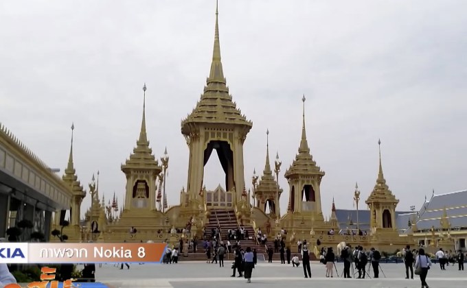 ทดสอบเปิดเข้าชมนิทรรศการพระเมรุมาศ