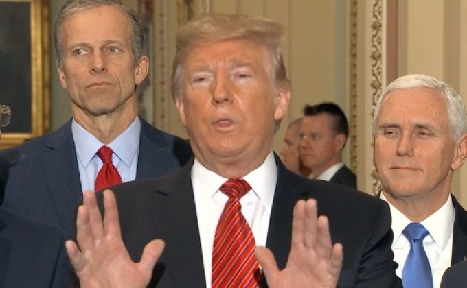 ทรัมป์ “วอล์คเอาต์” จากการประชุมยุติชัตดาวน์