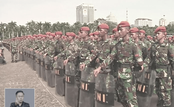 ทางการอินโดฯ เตรียมรับมือเหตุประท้วงใหญ่