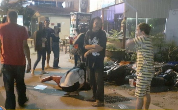 ตำรวจเมาแล้วขับชน 12 คันรวด