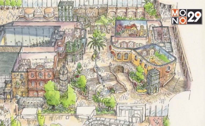 อวดโฉมแรกคอนเซปอาร์ตสวนสนุก Studio Ghibli