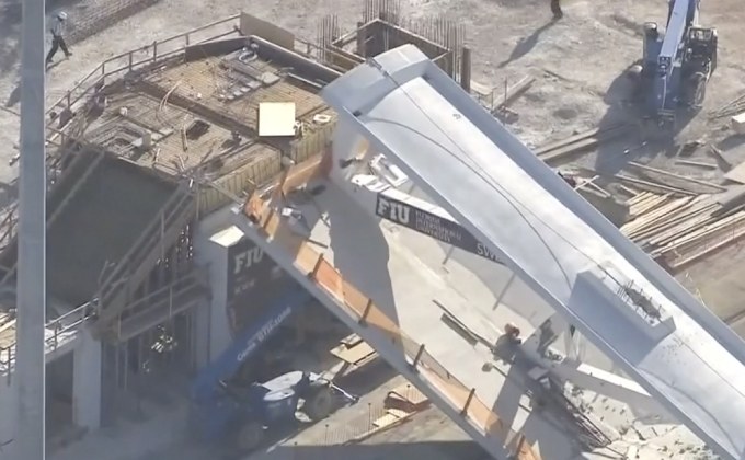 สะพานถล่มในสหรัฐฯ