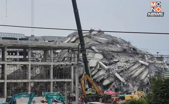 รอง ผบช.น. เตรียมเอาผิดกลุ่มคนจีน ขนเอกสารออกจากพื้นที่ตึกถล่ม