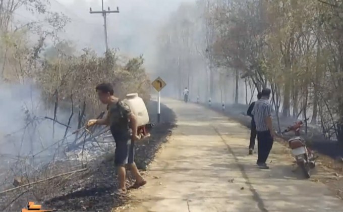 ผู้ว่าฯ แพร่ เข้มตั้งด่านตรวจคนเข้าป่าเพื่อป้องกันไฟป่า