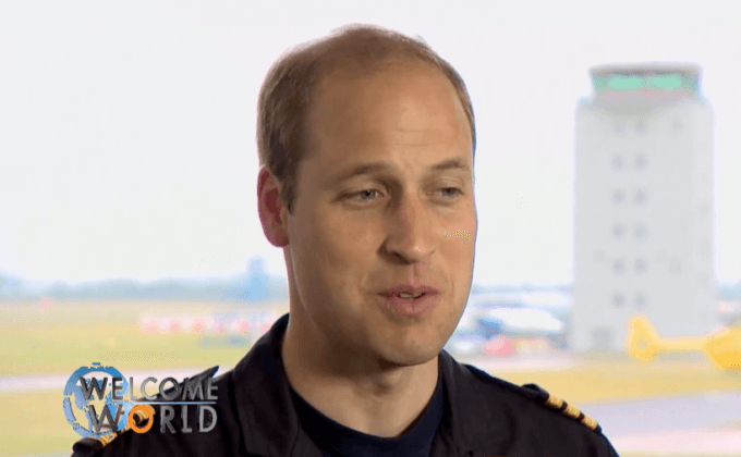 เจ้าชายวิลเลียมทรงเริ่มงานนักบินพยาบาล