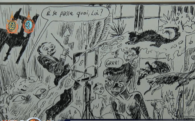 นิทรรศการนักวาดการ์ตูนชาร์ลี เอ็บโด