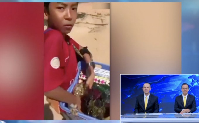 หนุ่มน้อยกัมพูชาชีวิตเปลี่ยนไม่คาดฝัน