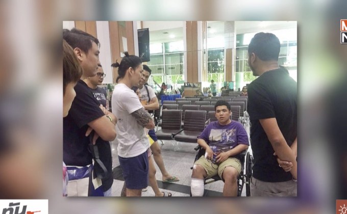 “แจ็ค แฟนฉัน” ลุยงานต่อ หลังเกิดอุบัติเหตุเย็บ 30 เข็ม