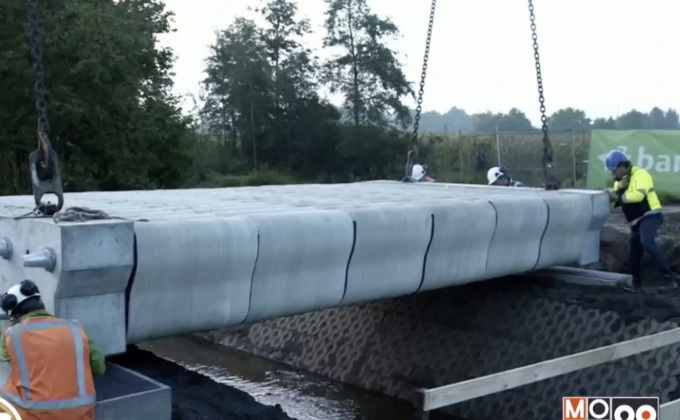 สะพานคอนกรีตจากเครื่องพิมพ์ 3 มิติ