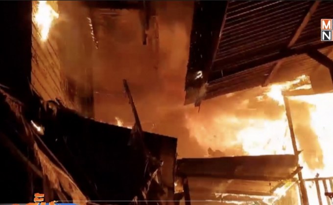 ไฟไหม้ชุมชน อ.พระประแดง จ.สมุทรปราการ