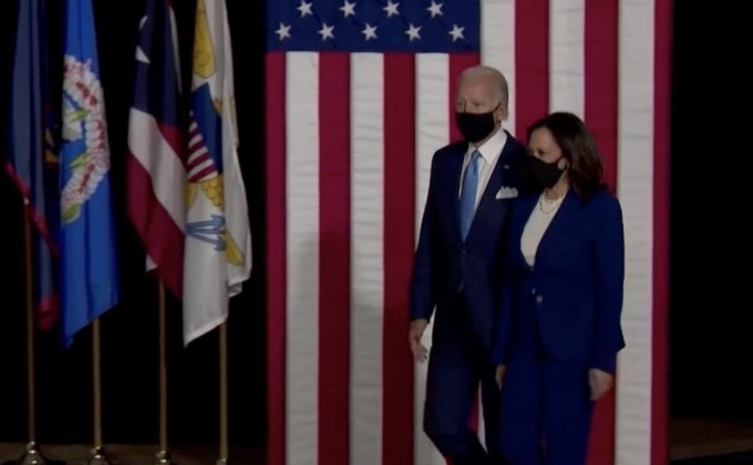 ไบเดน-แฮร์ริส เปิดตัวหาเสียงร่วมกันครั้งแรก