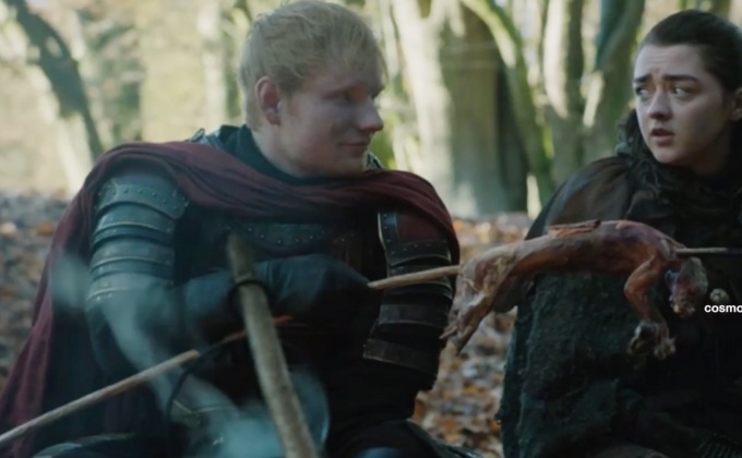 “เอ็ด ชีแรน” เล่นบทรับเชิญใน Game of Thrones