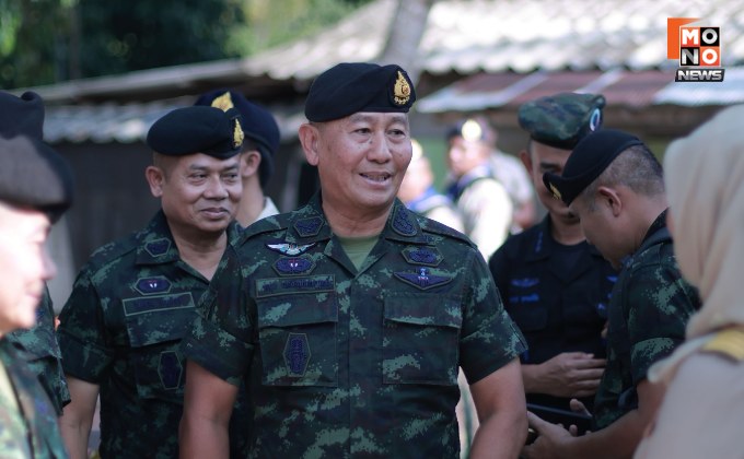 ผบ.ทบ. ลงพื้นที่ จชต. หารือร่วมฝ่ายความมั่นคง คุมเข้มรักษาความปลอดภัย หลังพบความพยายามในการก่อเหตุนอกพื้นที่