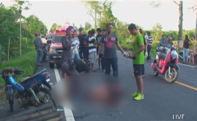 ประกบยิงลูกจ้างร้านก่อสร้างเสียชีวิต