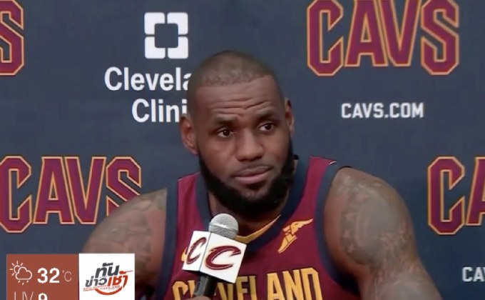 สตาร์ NBA ป้อง “คิงเจมส์” หลังโดน “ทรัมป์” โจมตี