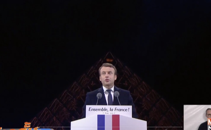 “เอ็มมานูเอล มาครง” ชนะเลือกตั้งฝรั่งเศส