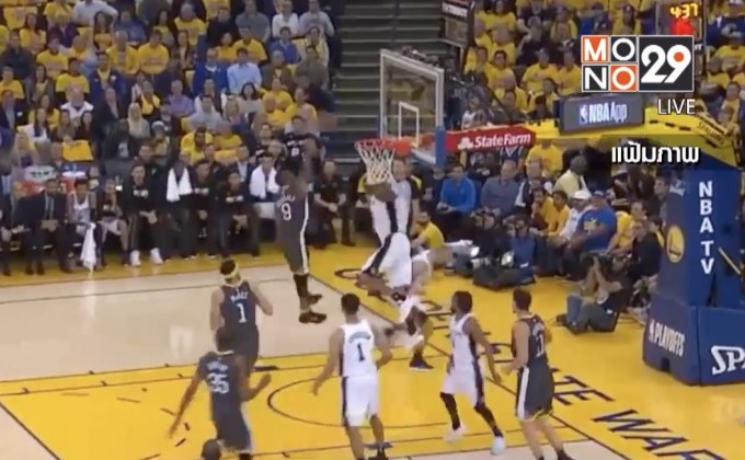 “อิกัวดาล่า” คัมแบ็กช่วยนักรบเยือนแคฟส์ ชิง NBA เกม 3