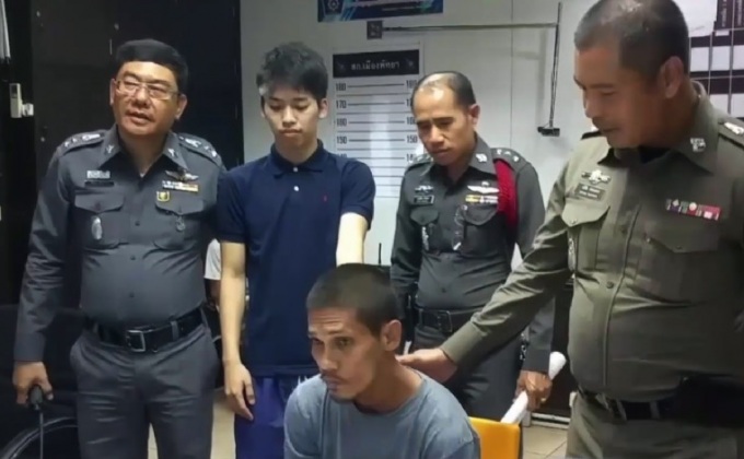 จับกุมหนุ่มเพี้ยนตีหัวนักท่องเที่ยวชาวญี่ปุ่น