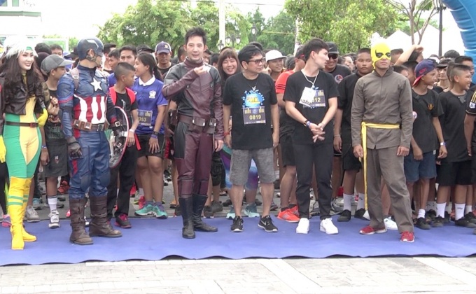 ทัพศิลปินร่วมระเบิดความมันใน “วิ่งเต้น RAIN RUNNING”