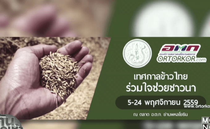 เปิดจุดรับซื้อข้าวเปลือกจากชาวนา